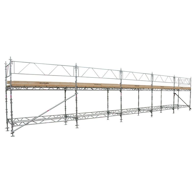 Byggställning Ställningspaket15x4 meter 140 Trall - Unihak