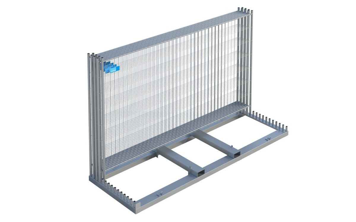 Byggstaket paket Round Top 105 meter komplett