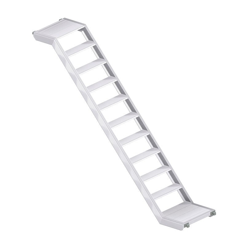 MJ trappa 2,57 x 2,0 meter aluminium