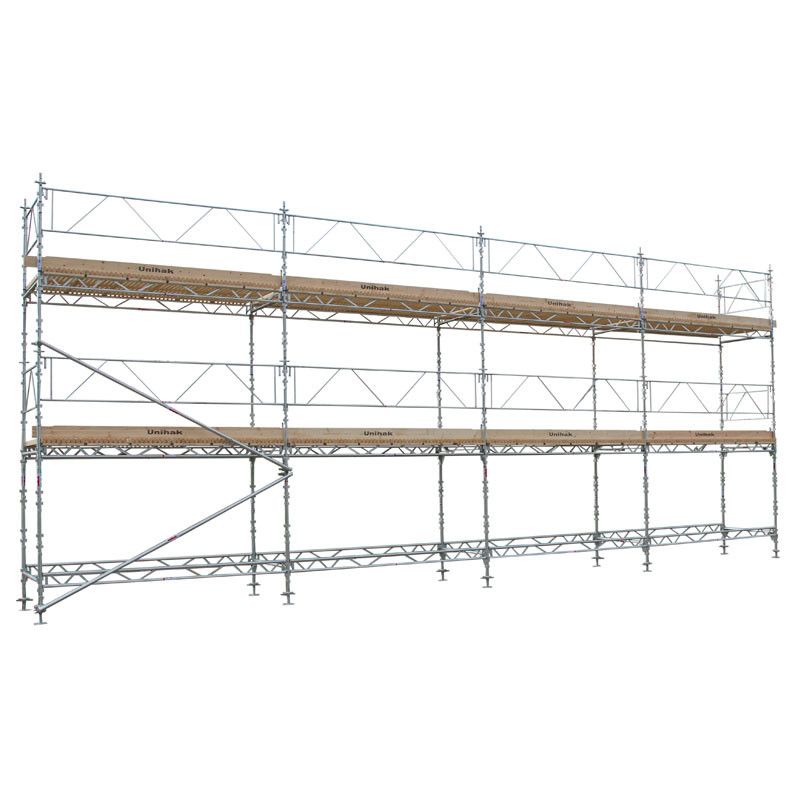 Byggställning Ställningspaket 12x6 meter 195 Trall 2 bomlag - Unihak