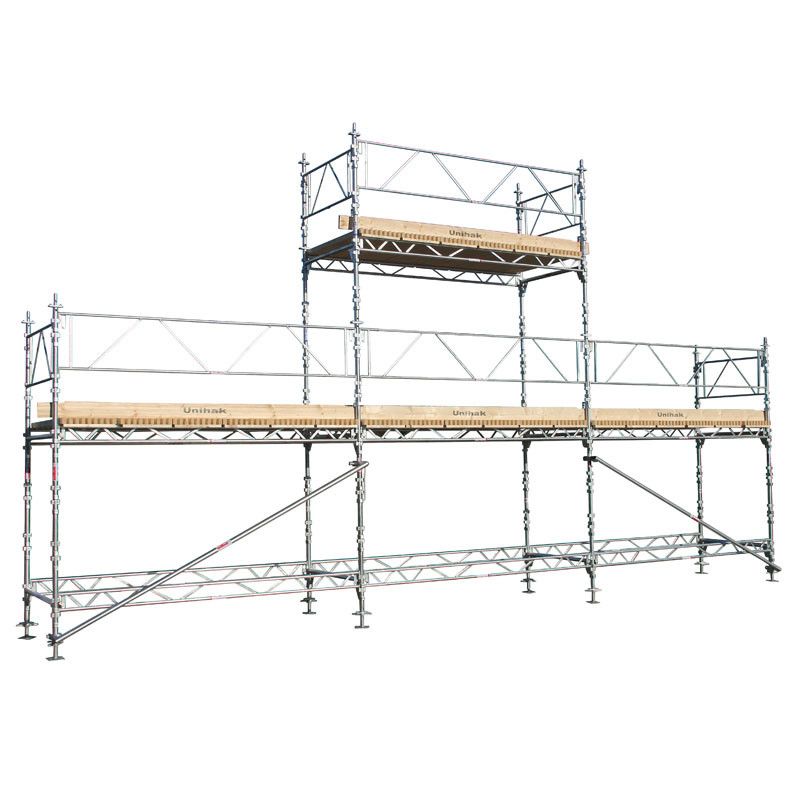 Byggställning Ställningspaket 9x4+6 meter 195 Trall - Unihak