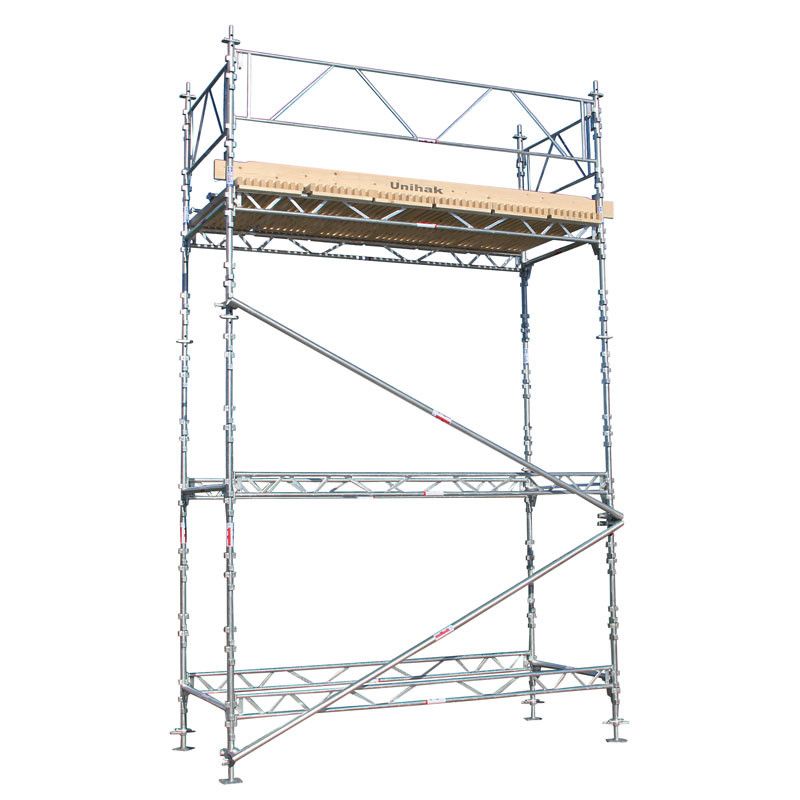 Byggställning Ställningspaket 3x6 meter 140 Trall - Unihak