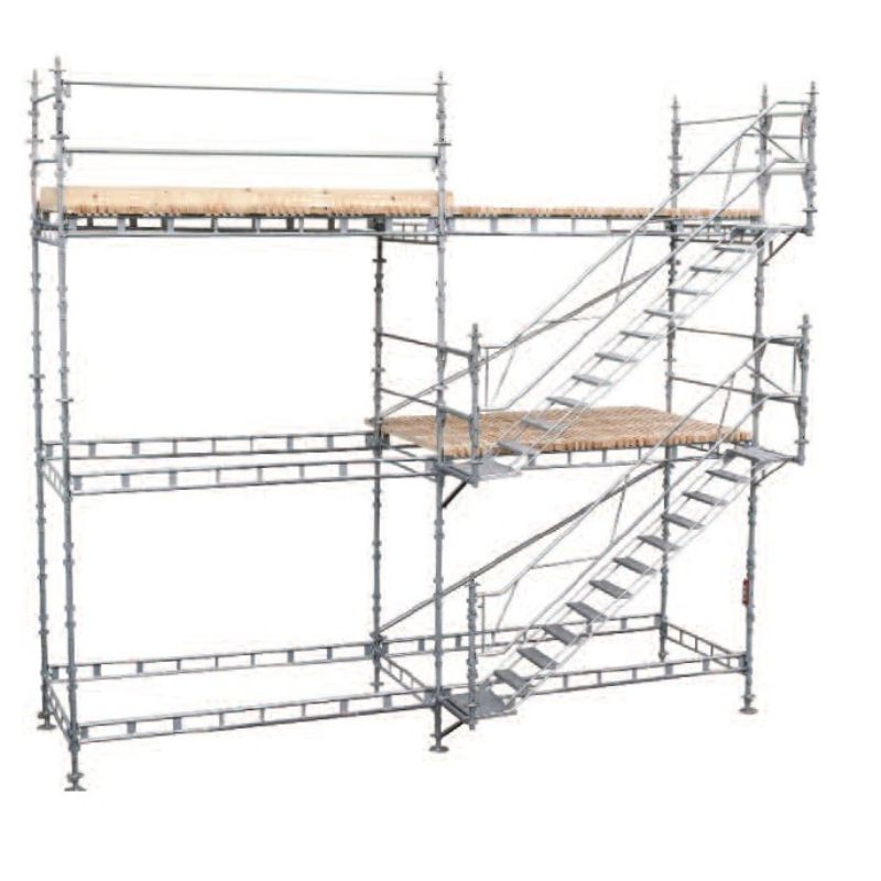 Symetriskt trapptorn komplett 2 Meter Alu - Unihak