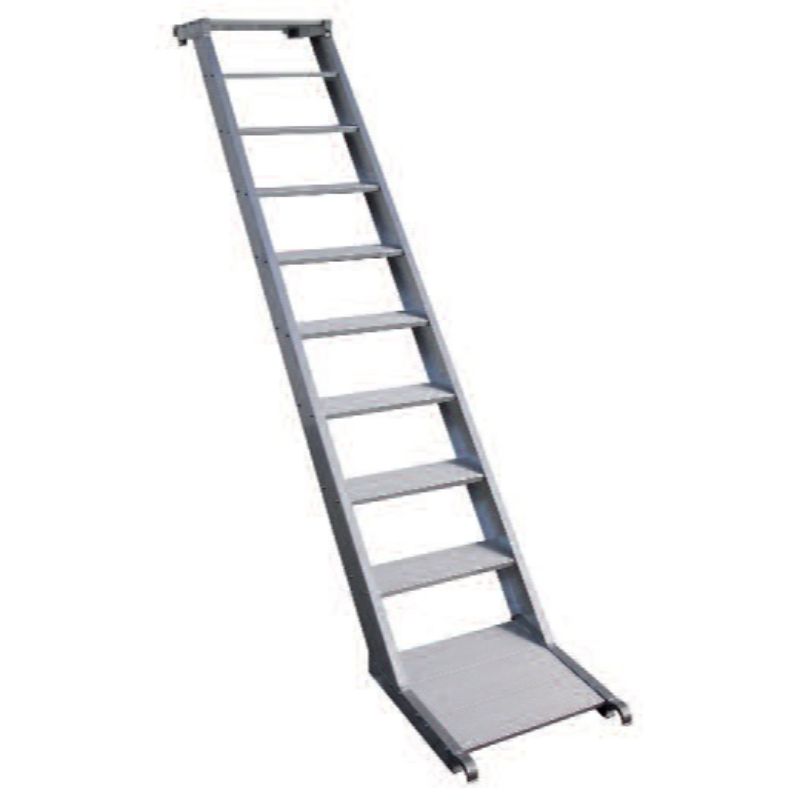 Symetriskt trapptorn komplett 2 Meter Alu - Unihak